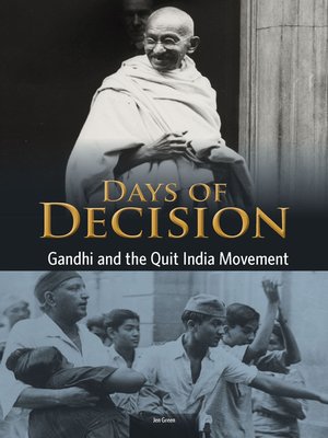 cover image of Gandhi and the Quit India Movement